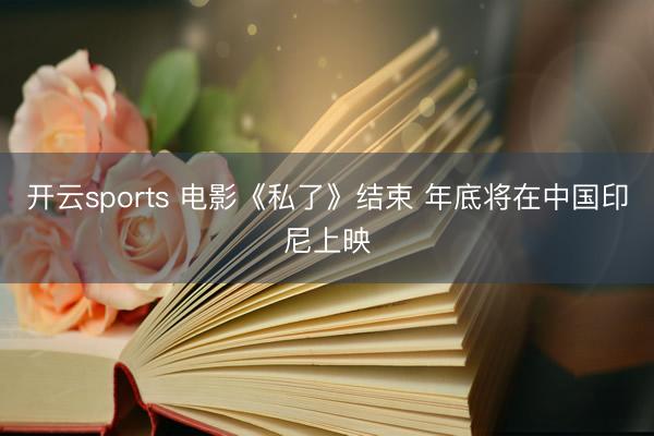 开云sports 电影《私了》结束 年底将在中国印尼上映